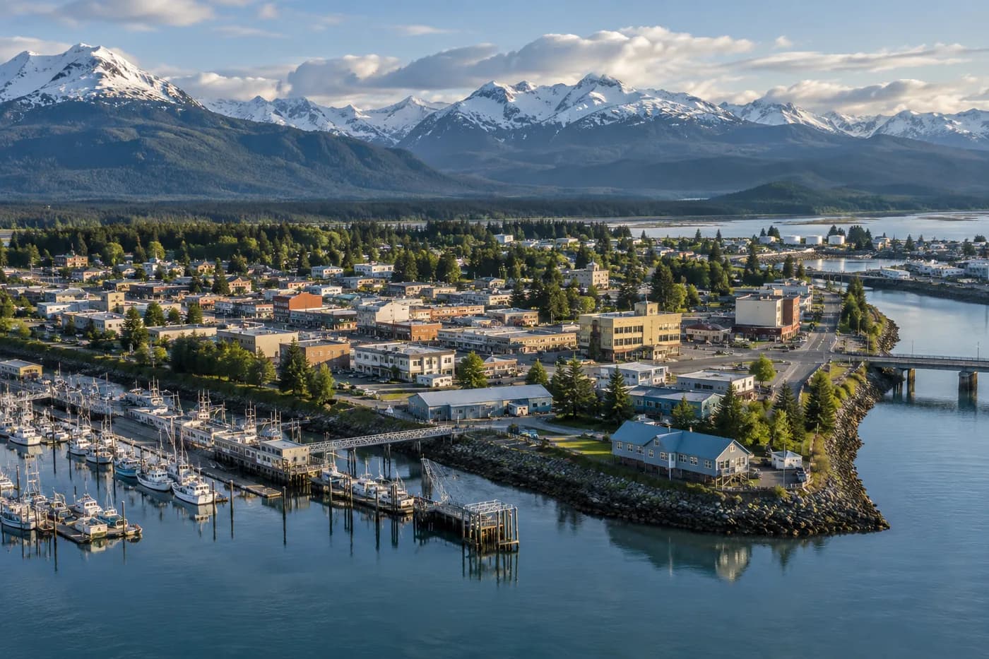 Kenai, Alaska cityscape