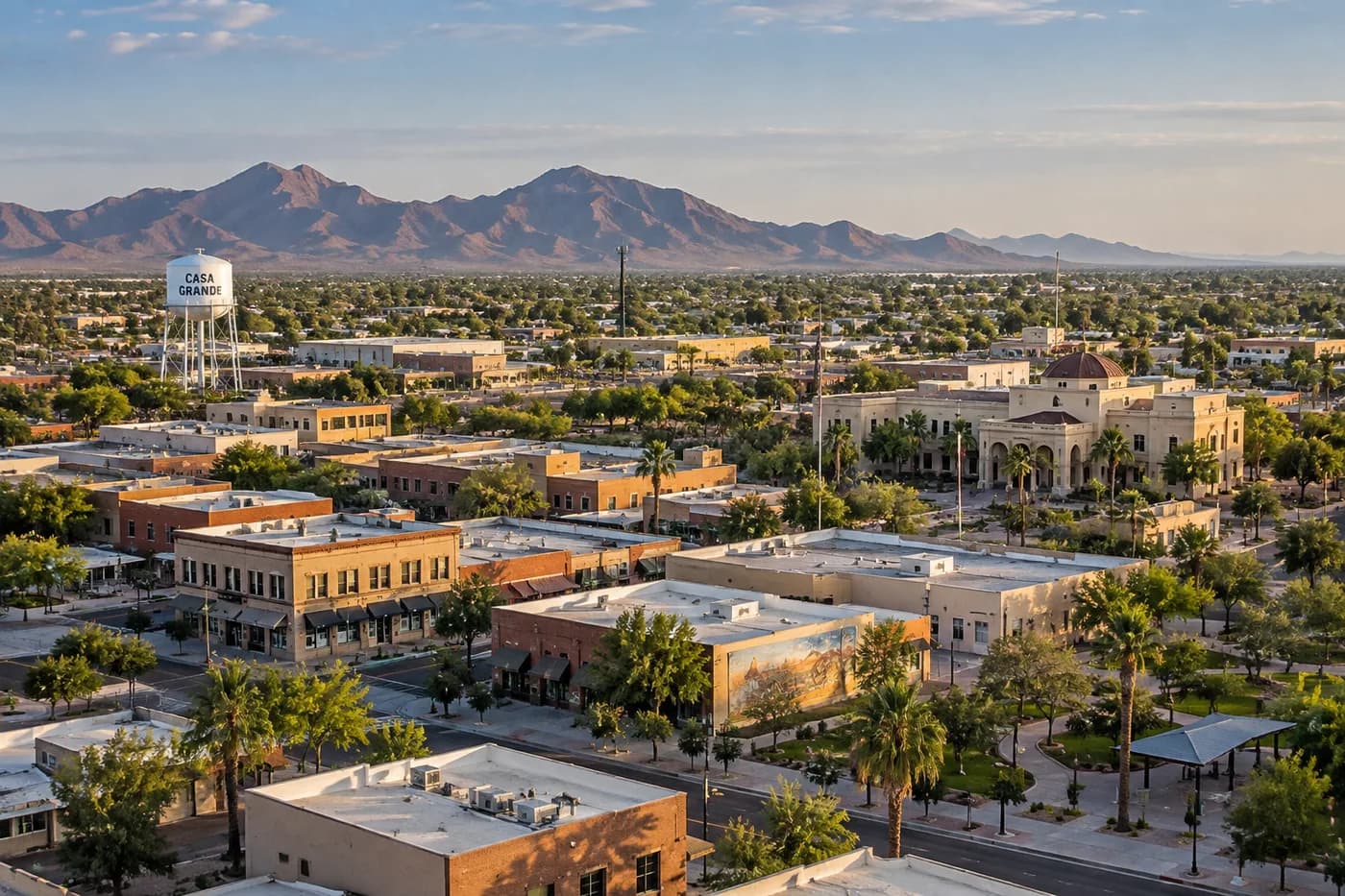 Casa Grande, Arizona cityscape