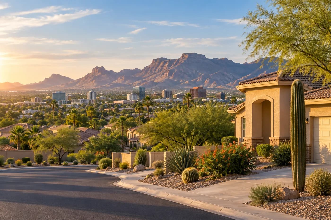 Mesa, Arizona cityscape