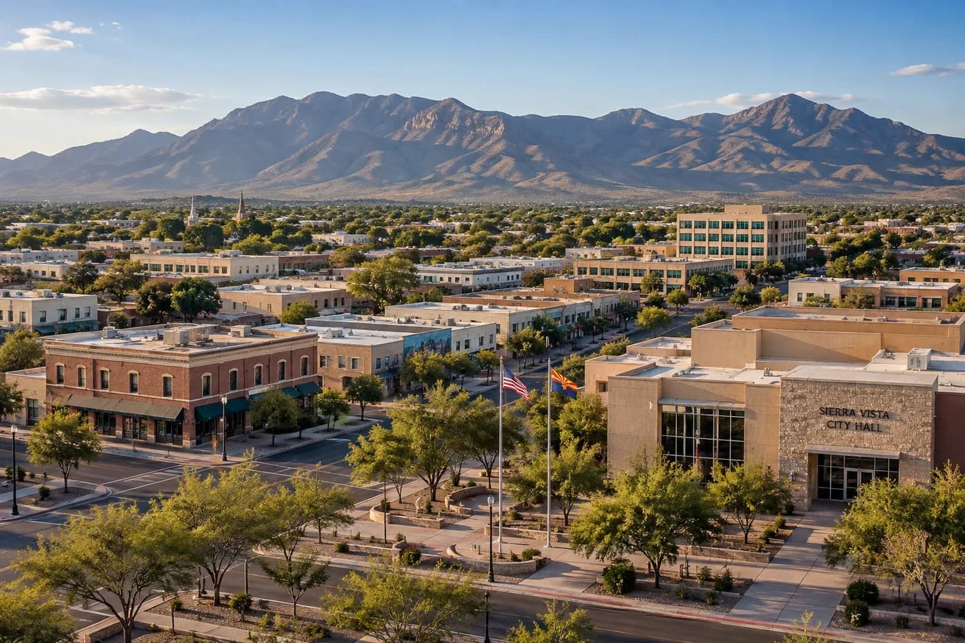 Sierra Vista, Arizona cityscape