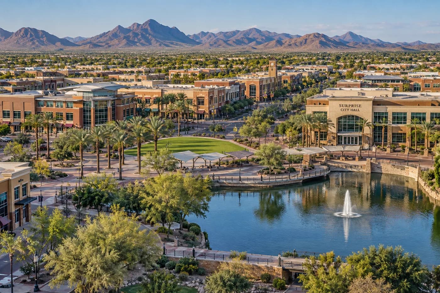 Surprise, Arizona cityscape