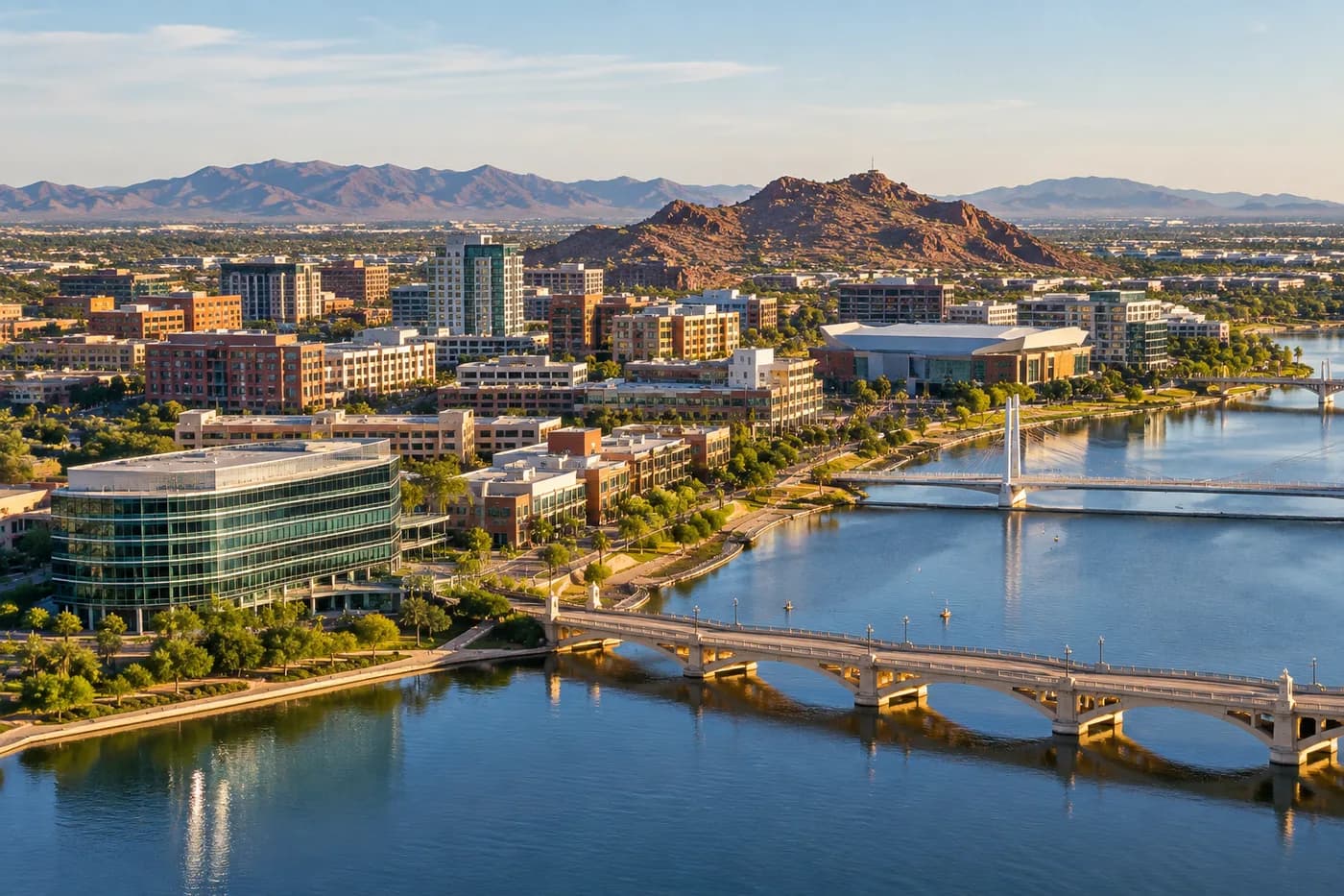 Tempe, Arizona cityscape