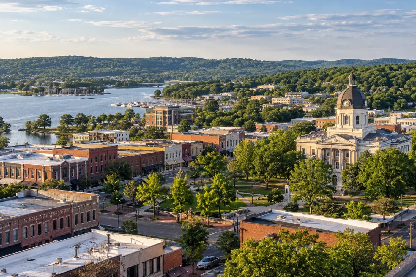Benton, Arkansas cityscape