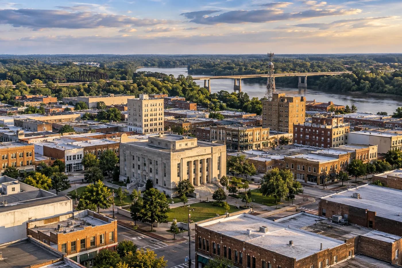 Texarkana, Arkansas cityscape