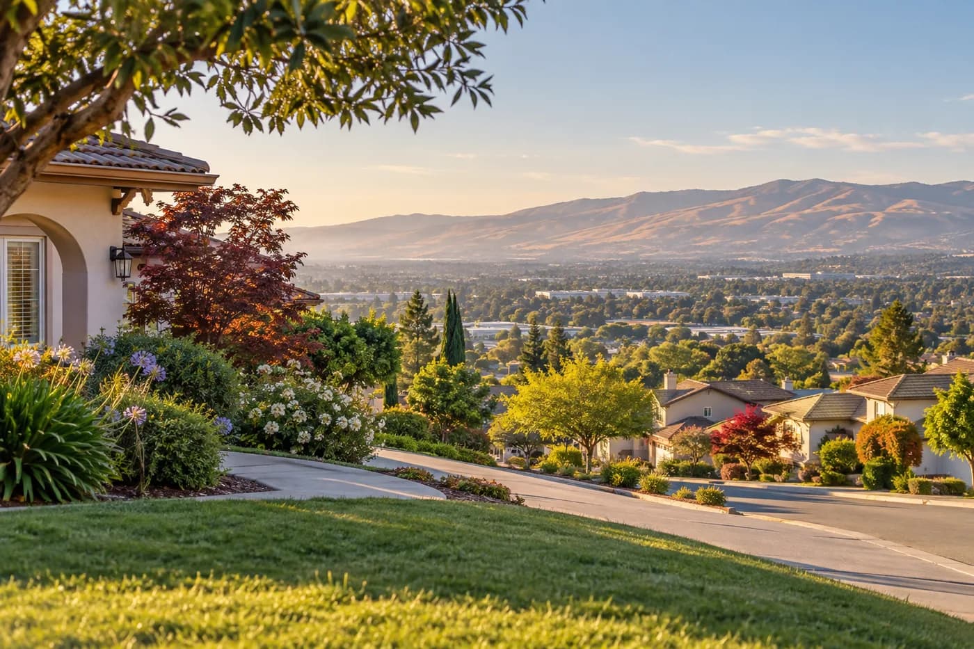 Fremont, California cityscape