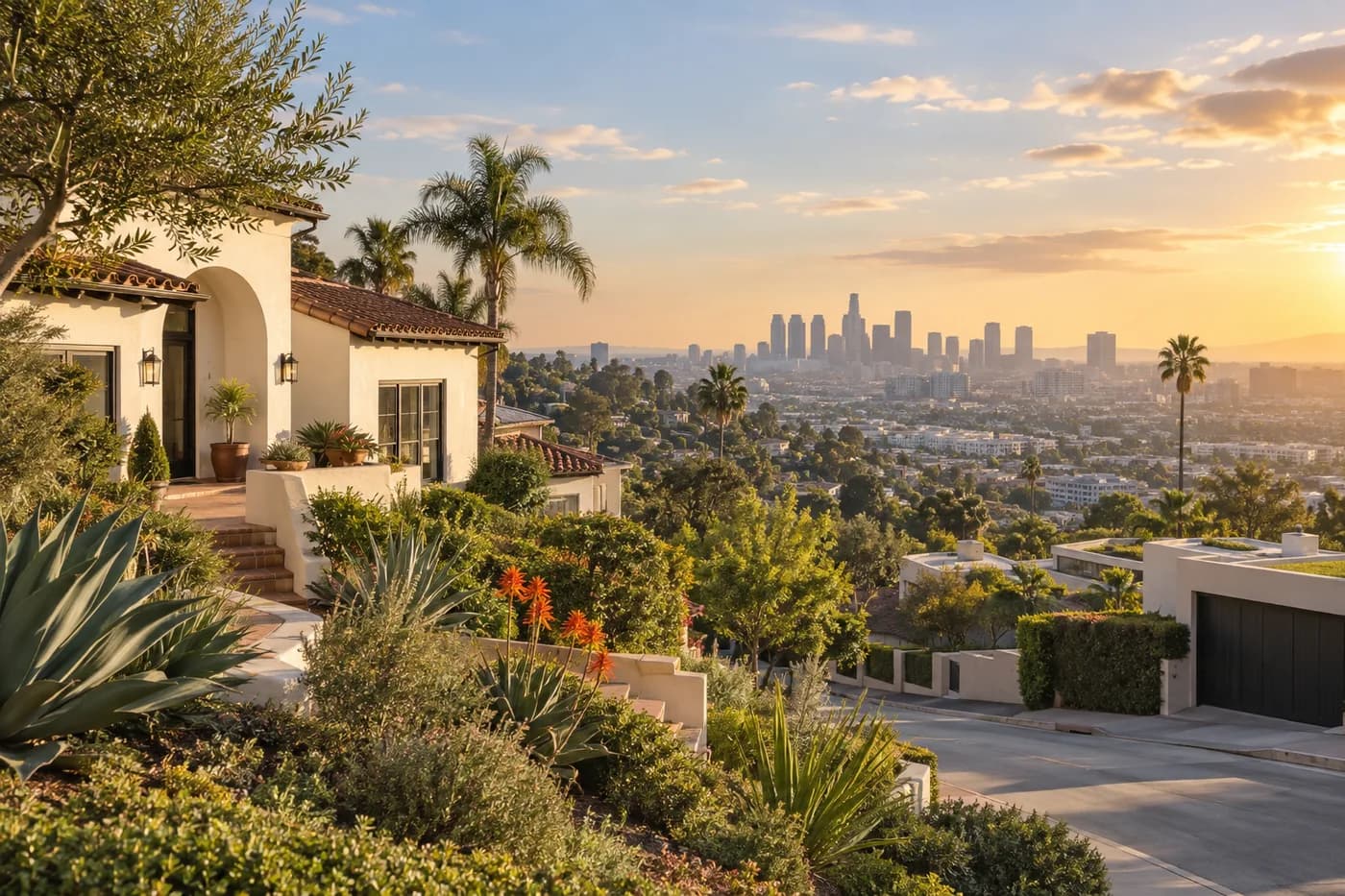 Los Angeles, California cityscape