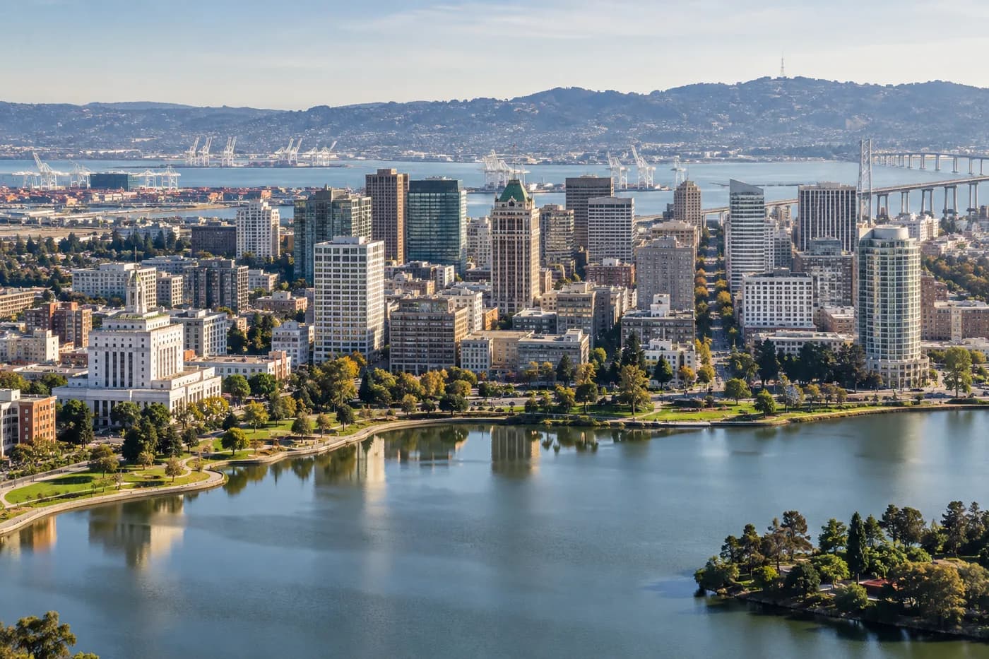 Oakland, California cityscape