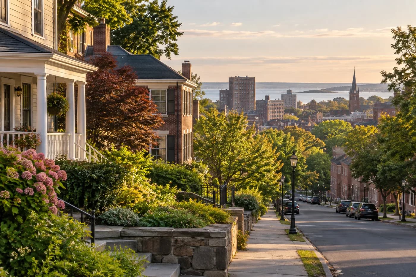 New Haven, Connecticut cityscape
