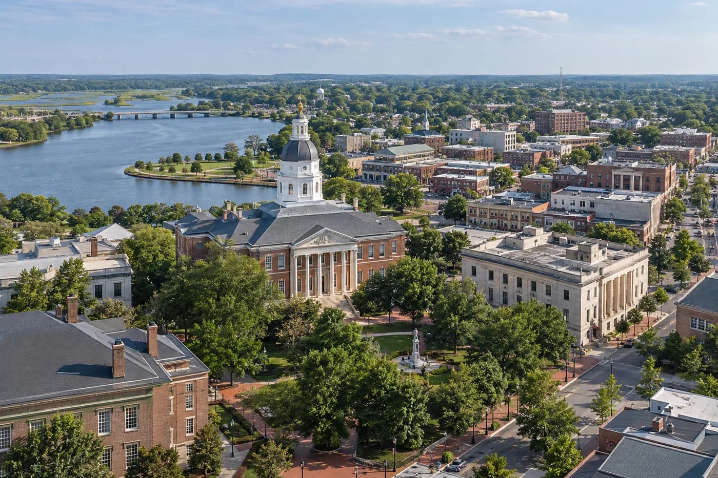 Dover, Delaware cityscape