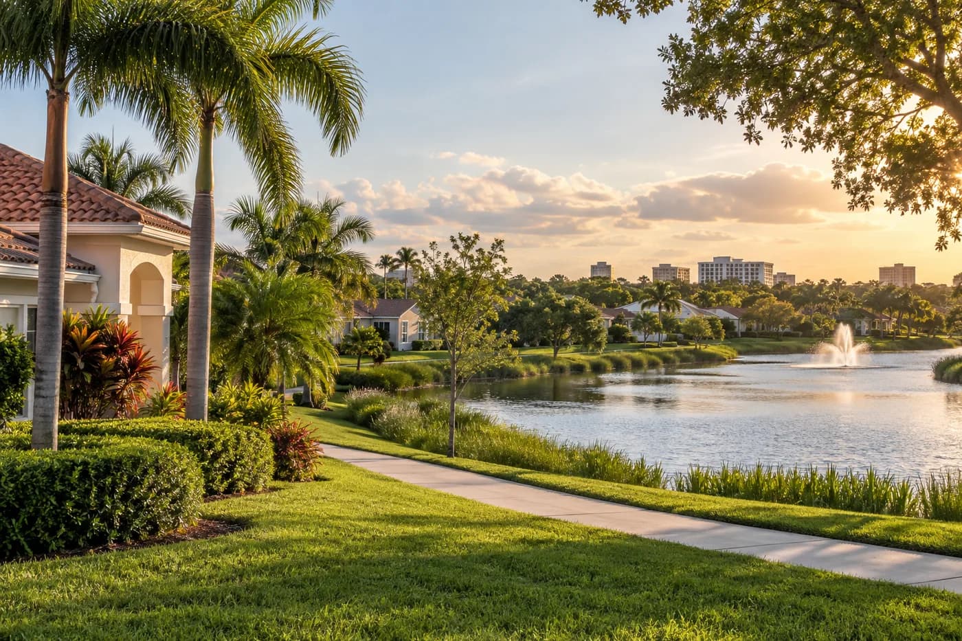 Coral Springs, Florida cityscape