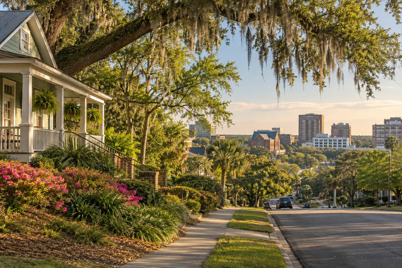 Gainesville, Florida cityscape
