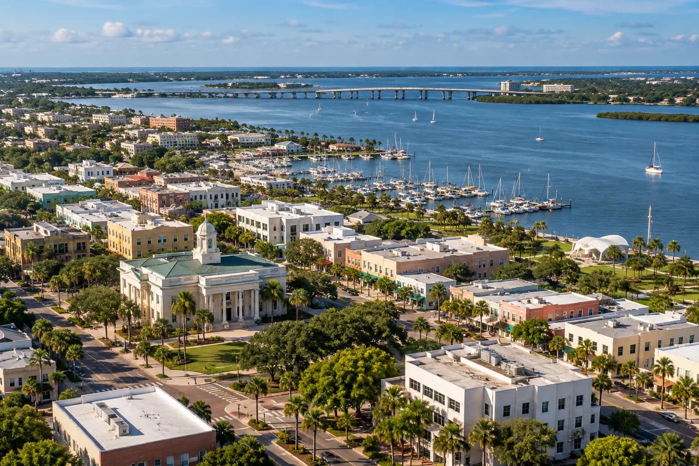 Melbourne, Florida cityscape