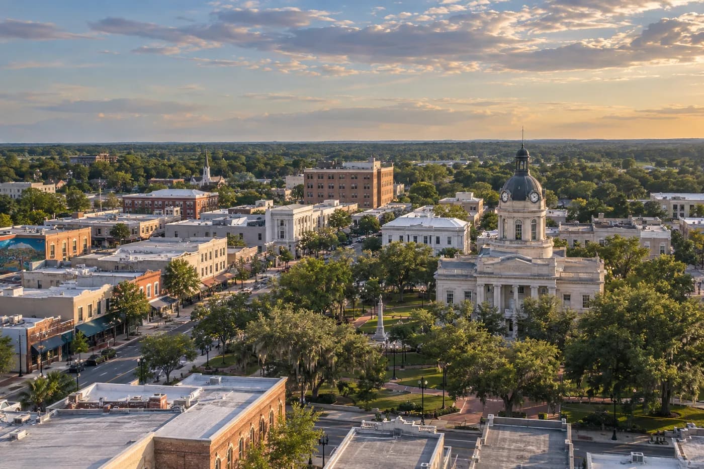 Ocala, Florida cityscape