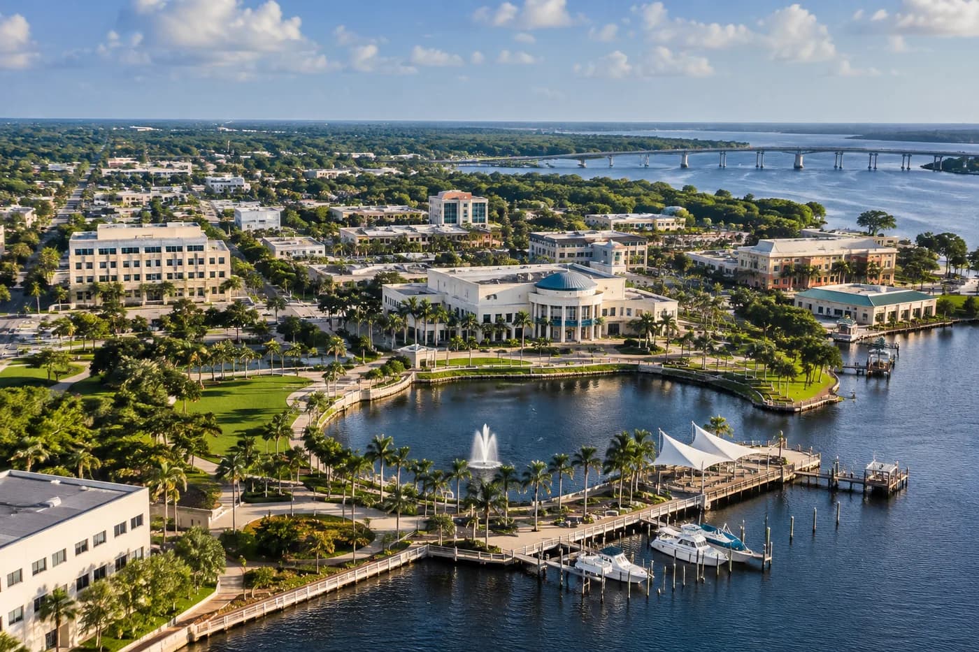 Port St. Lucie, Florida cityscape
