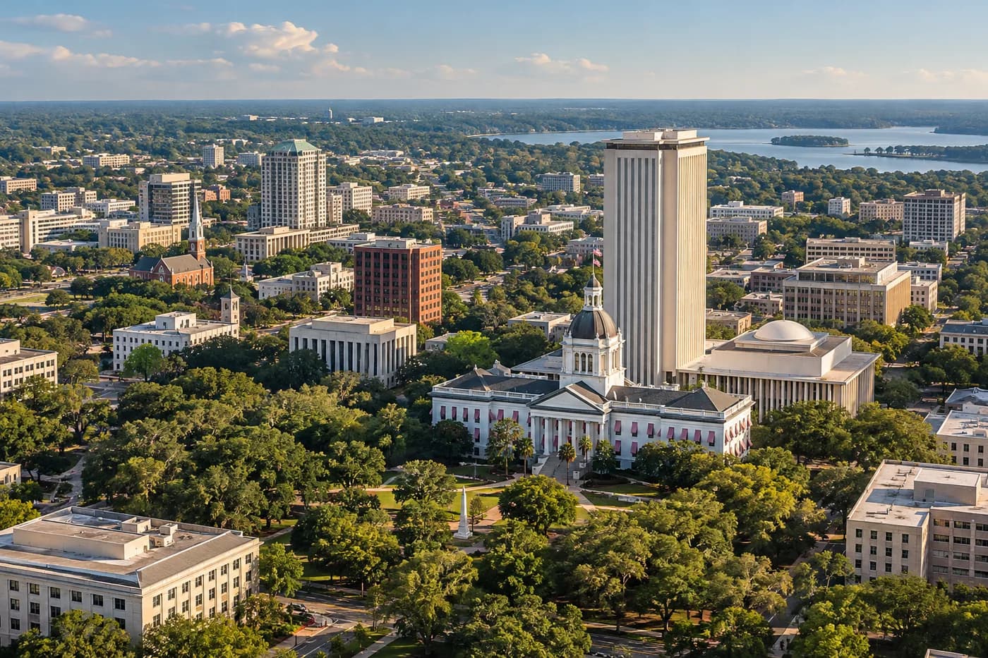 Tallahassee, Florida cityscape