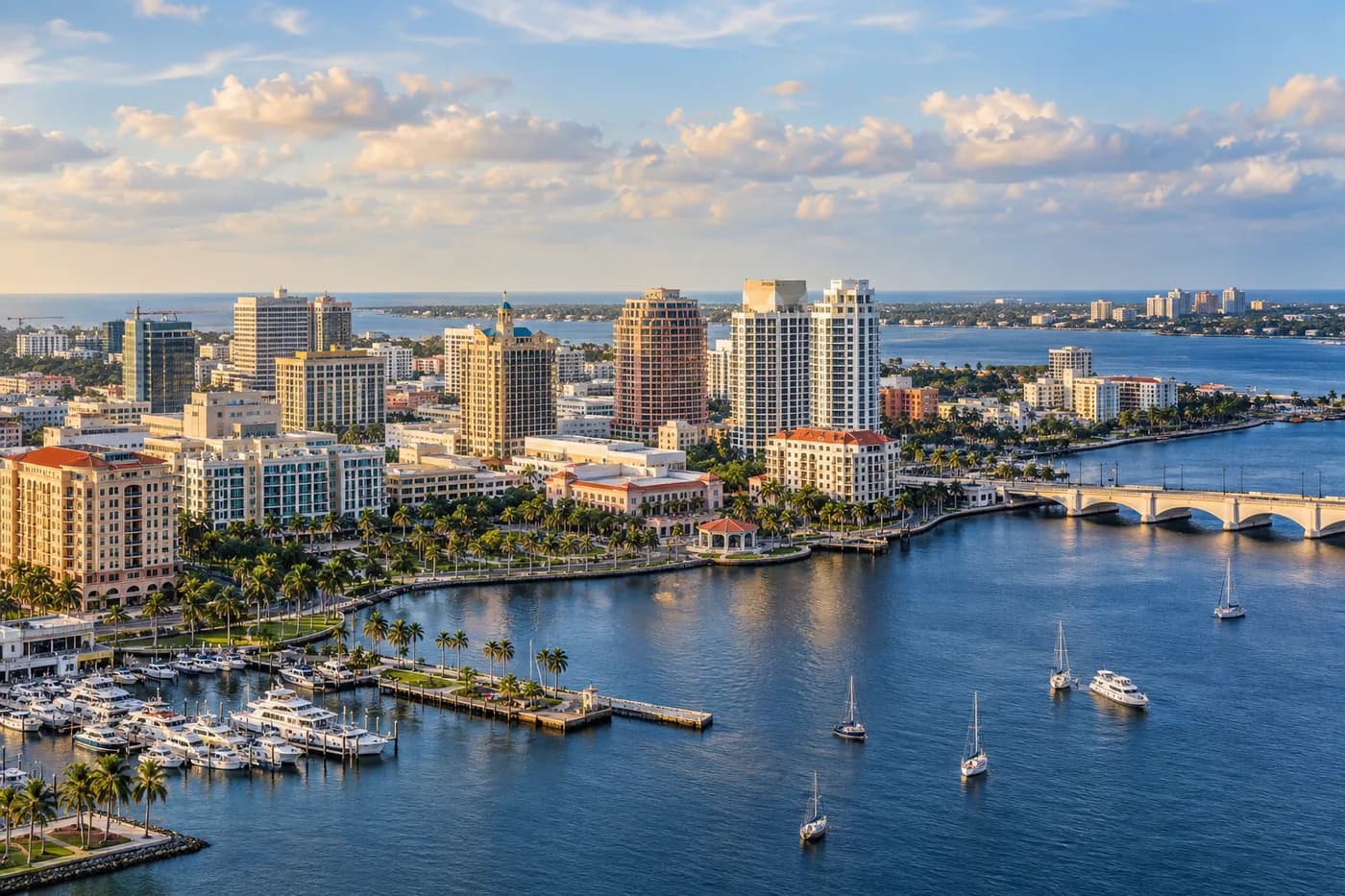 West Palm Beach, Florida cityscape