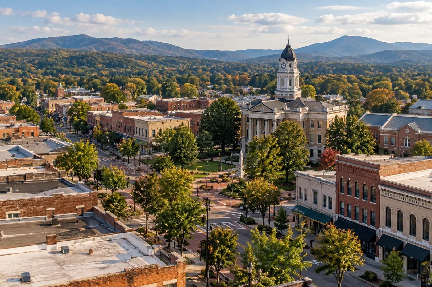 Canton, Georgia cityscape