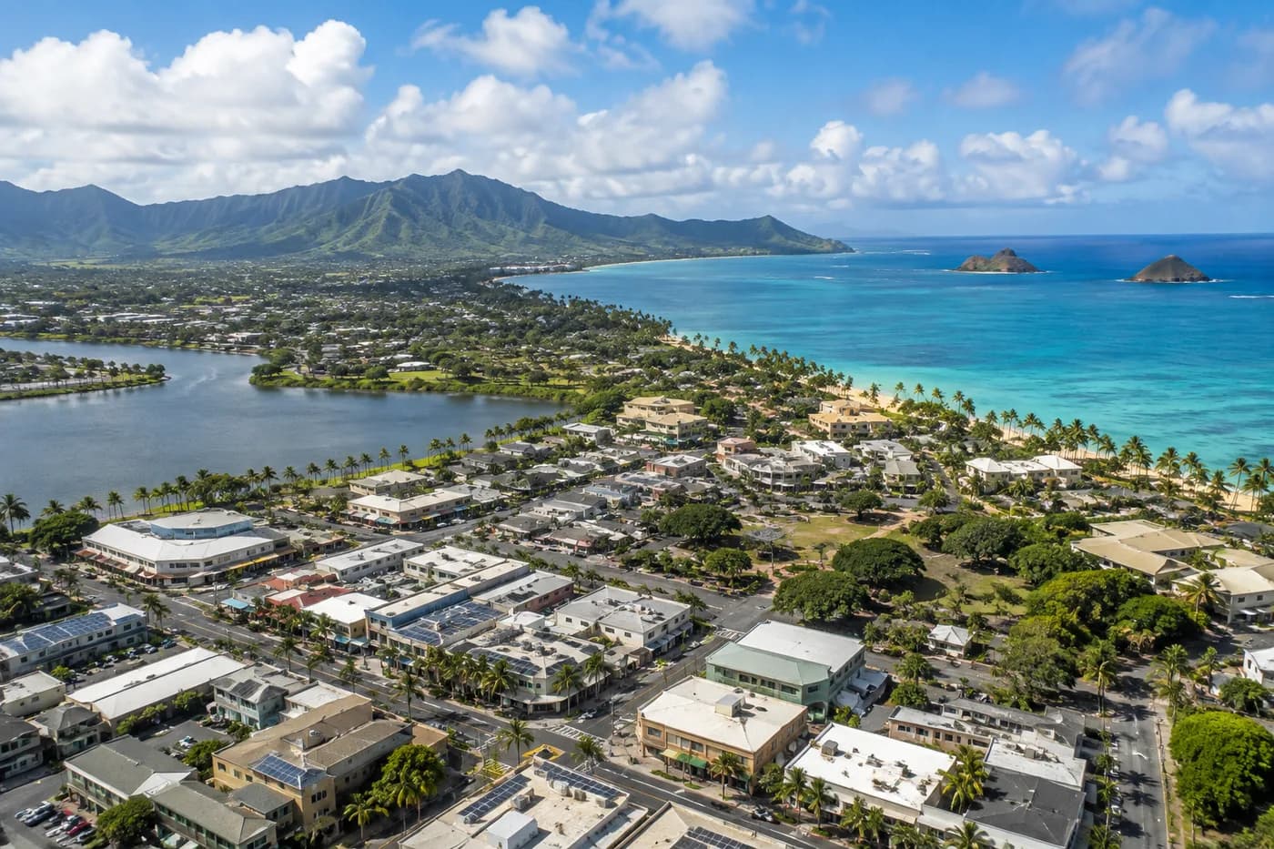 Kailua, Hawaii cityscape