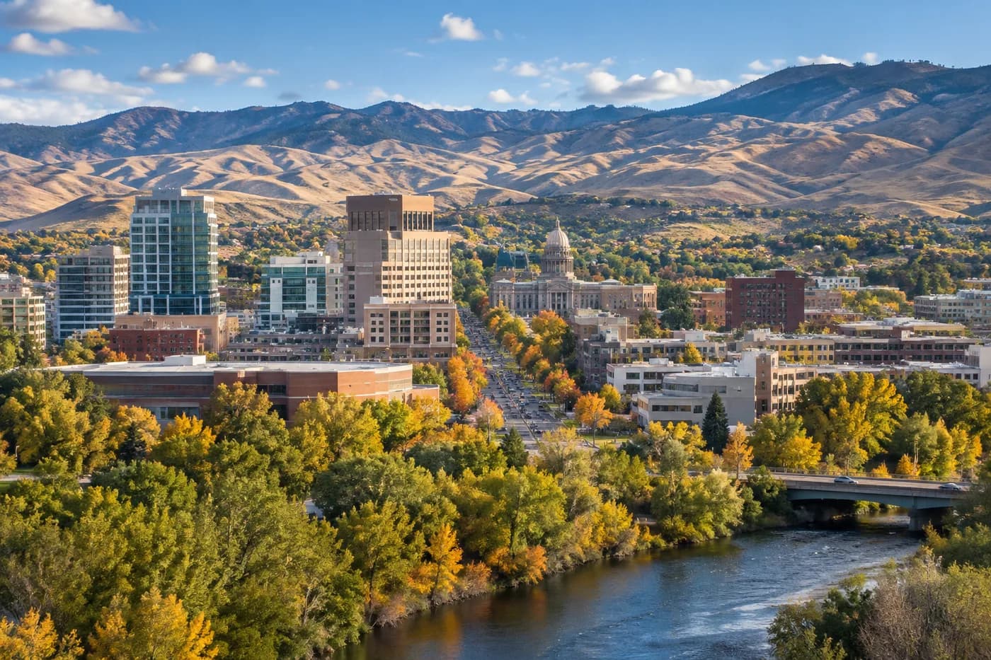 Boise, Idaho cityscape