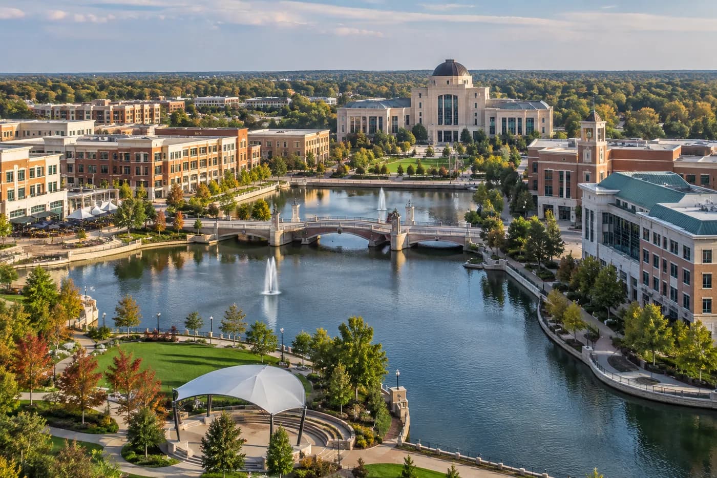 Carmel, Indiana cityscape