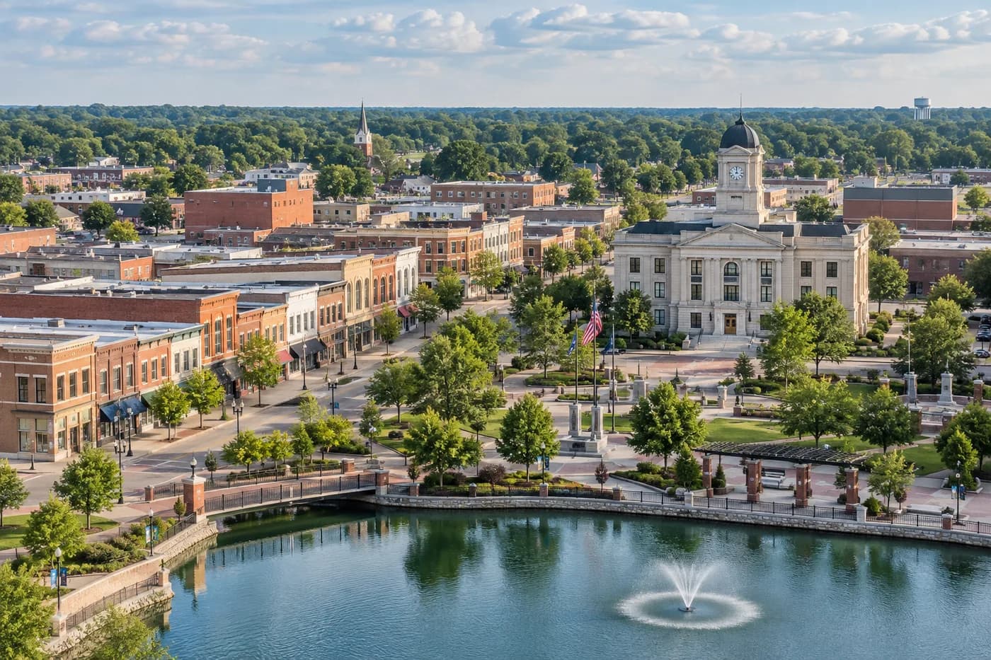 Greenwood, Indiana cityscape
