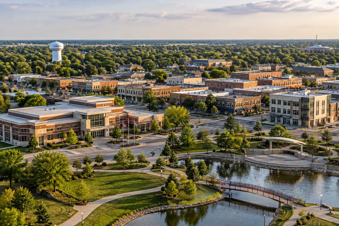 Ankeny, Iowa cityscape