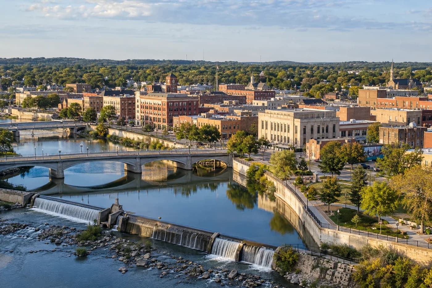 Fort Dodge, Iowa cityscape