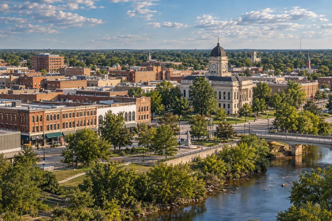 Emporia, Kansas cityscape
