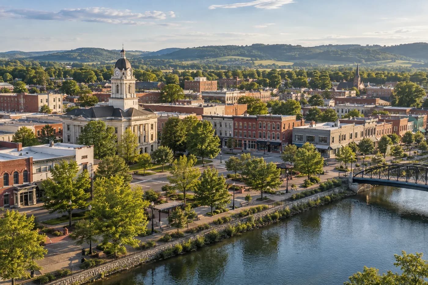 Nicholasville, Kentucky cityscape