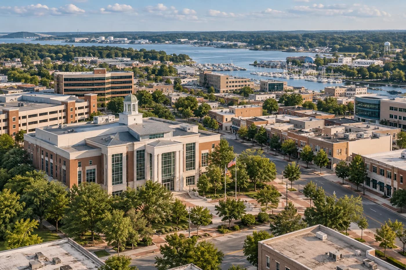 Glen Burnie, Maryland cityscape