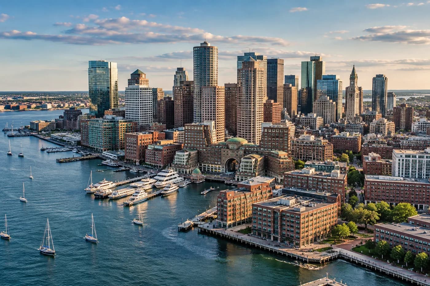 Boston, Massachusetts cityscape