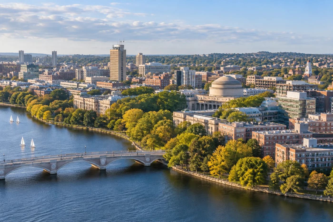 Cambridge, Massachusetts cityscape