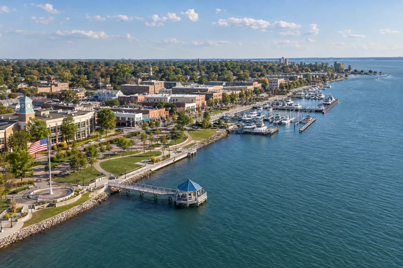 St. Clair Shores, Michigan cityscape