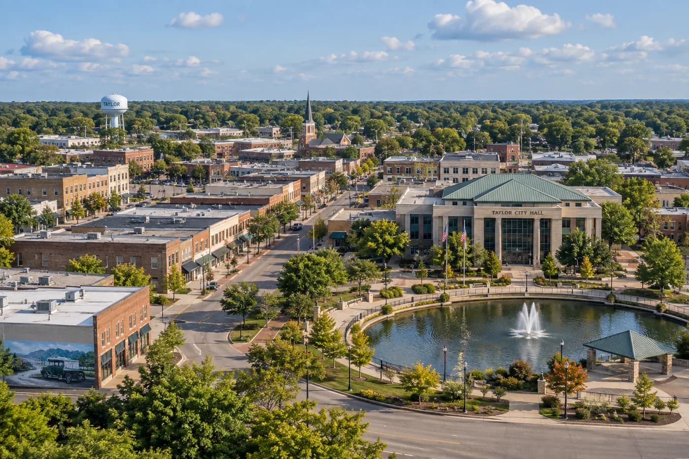 Taylor, Michigan cityscape