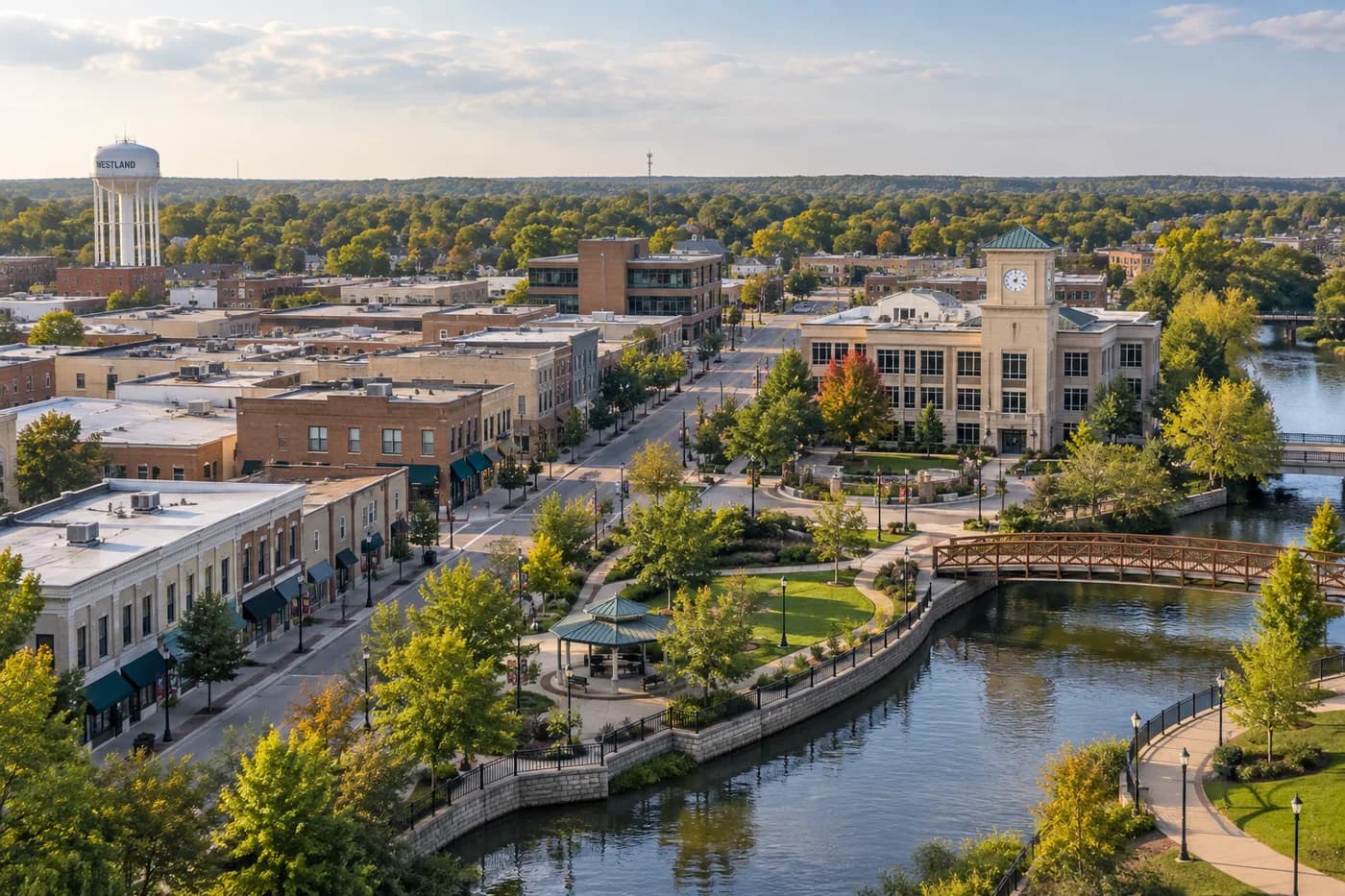 Westland, Michigan cityscape