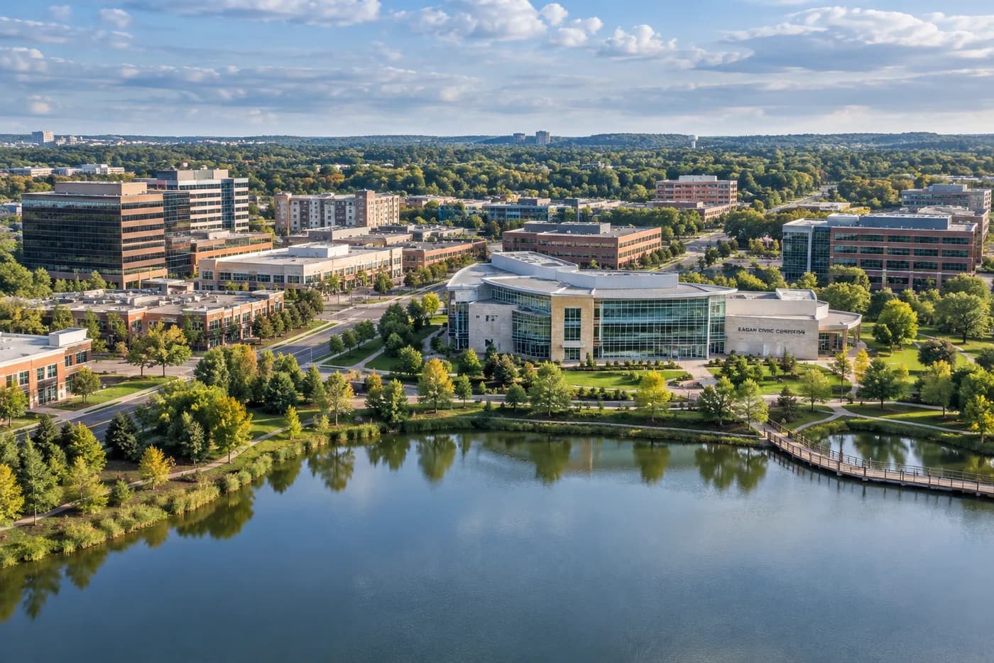 Eagan, Minnesota cityscape