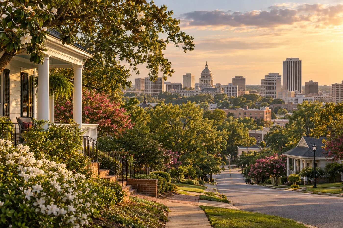 Jackson, Mississippi cityscape