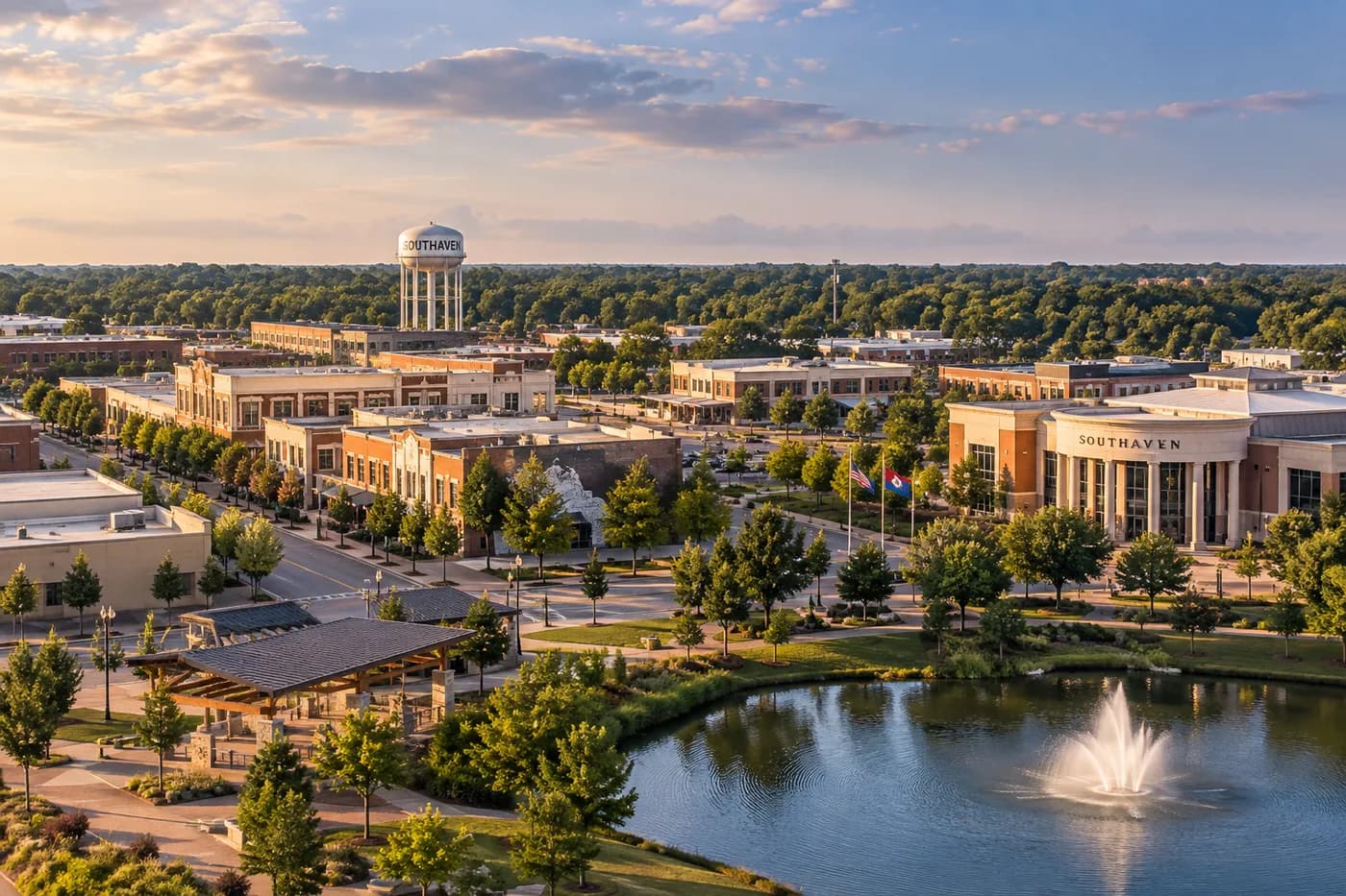 Southaven, Mississippi cityscape