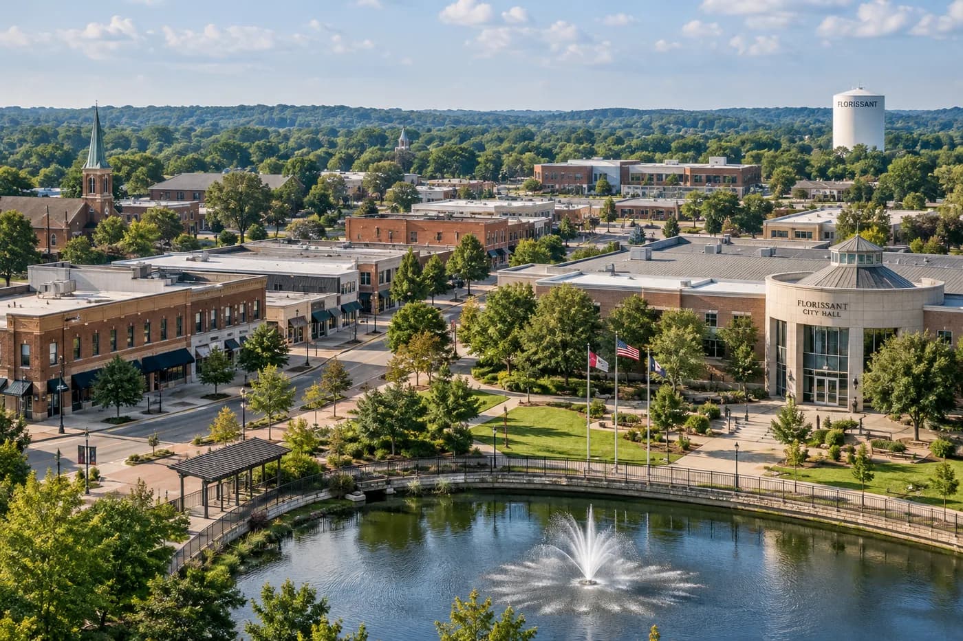 Florissant, Missouri cityscape