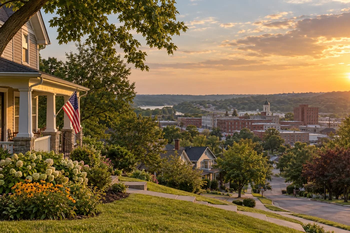 Independence, Missouri cityscape