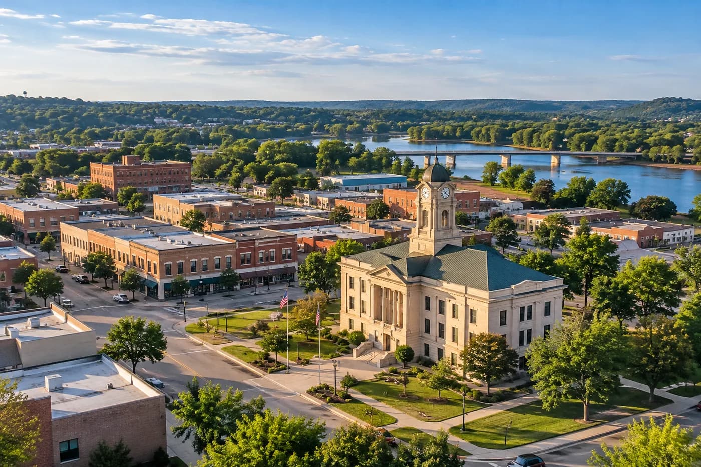 Papillion, Nebraska cityscape