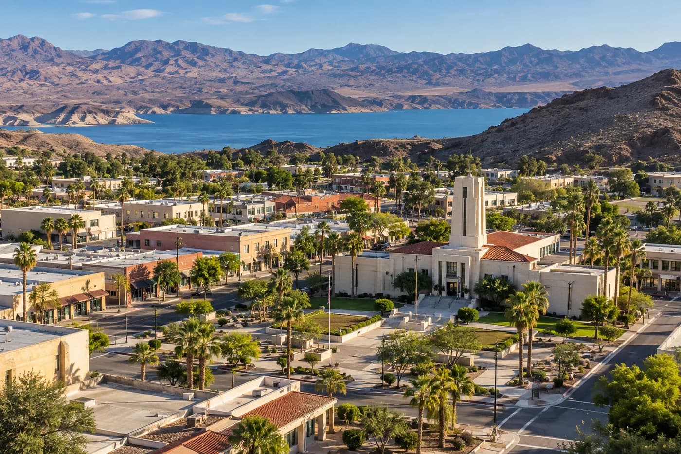 Boulder City, Nevada cityscape