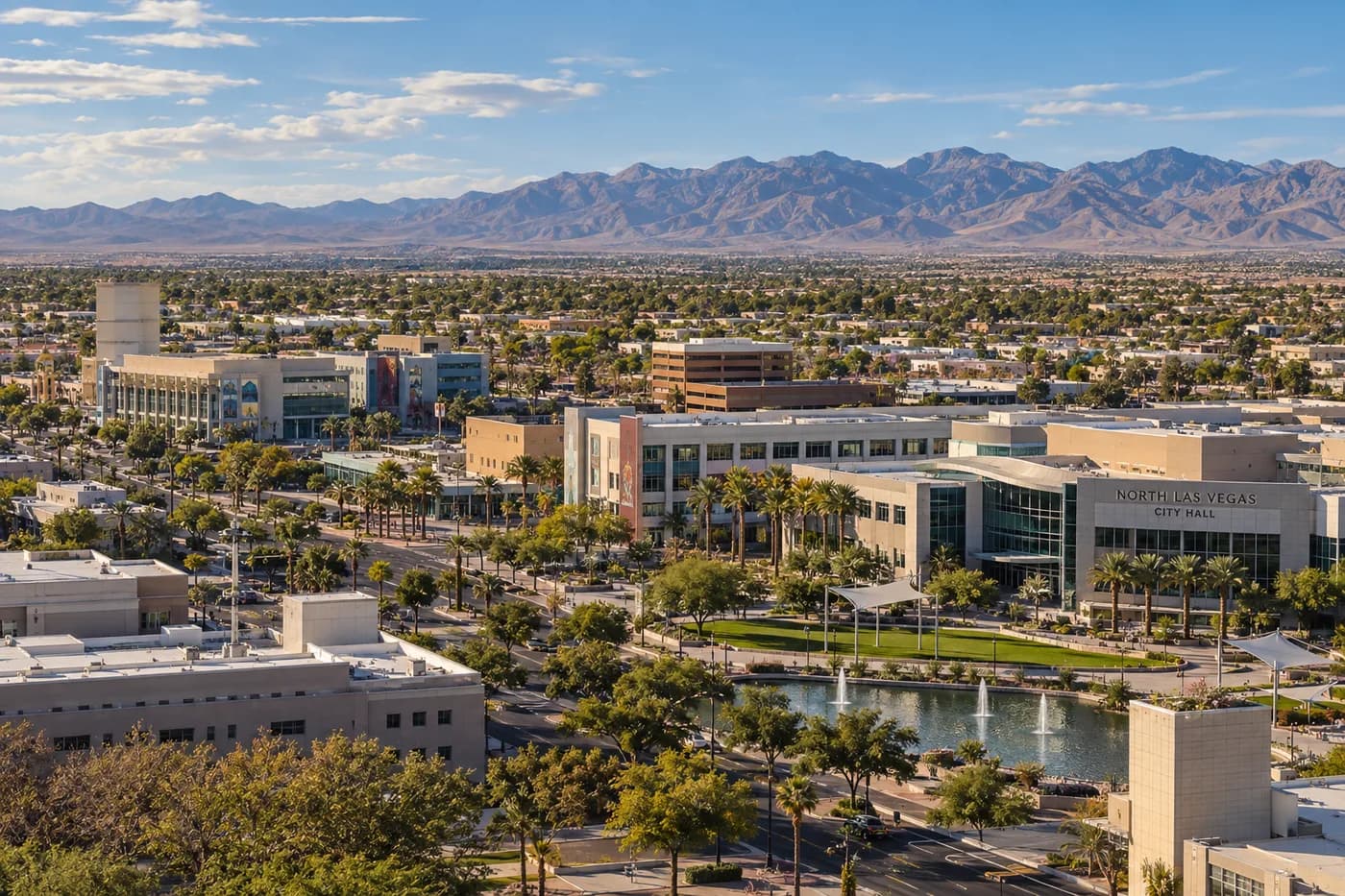 North Las Vegas, Nevada cityscape