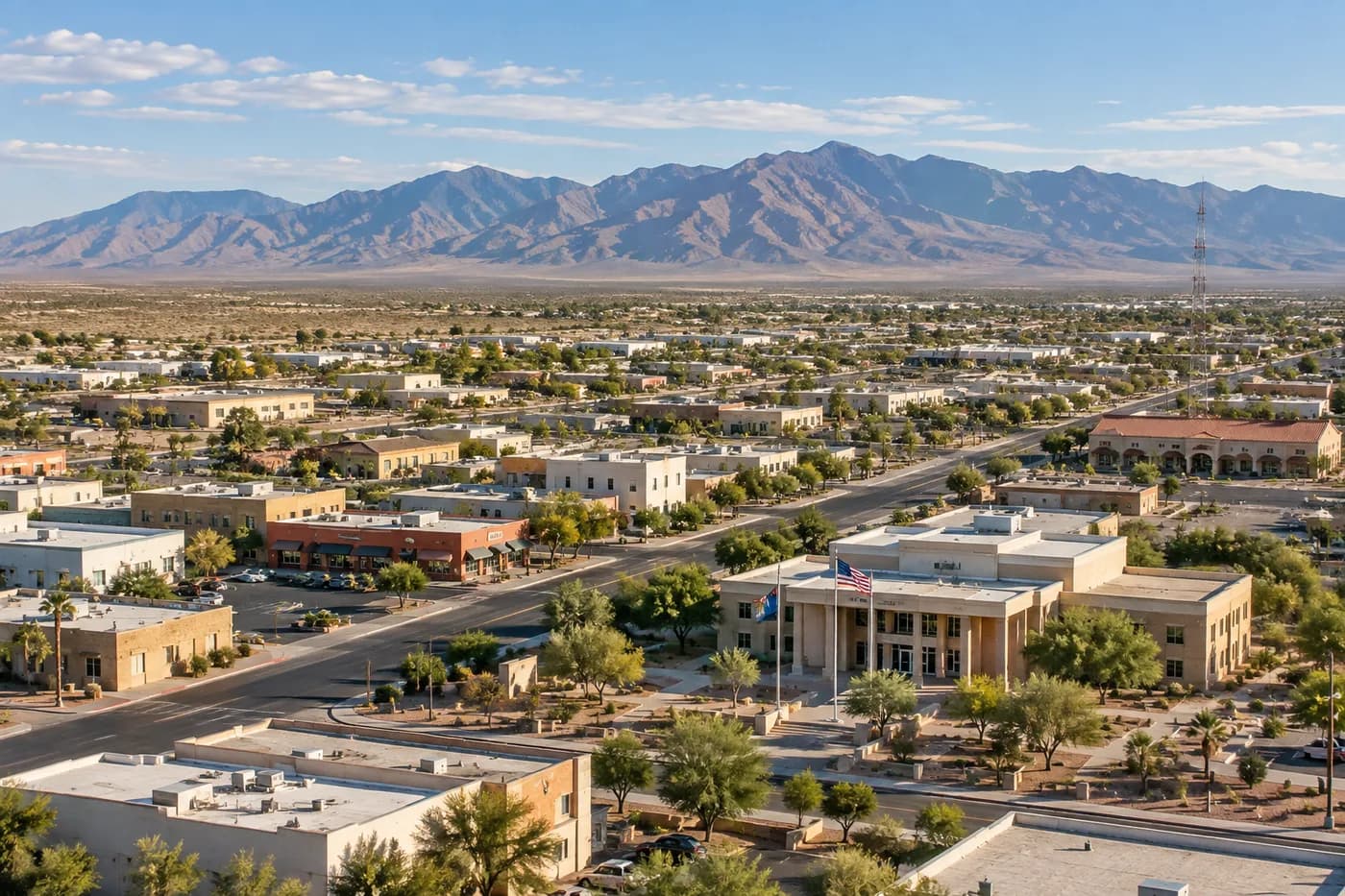 Pahrump, Nevada cityscape