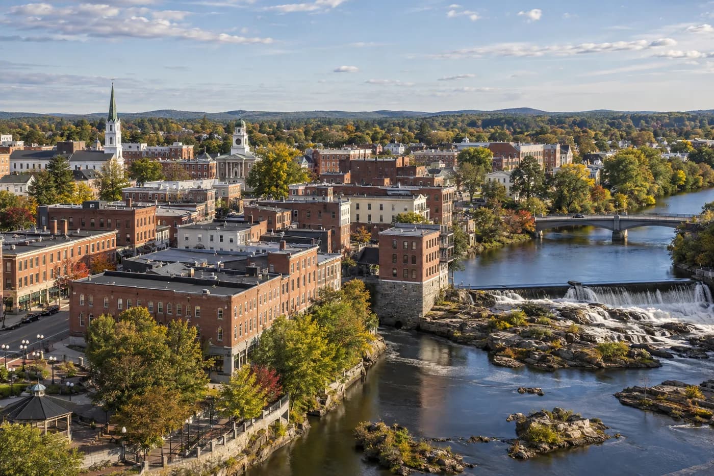 Rochester, New Hampshire cityscape