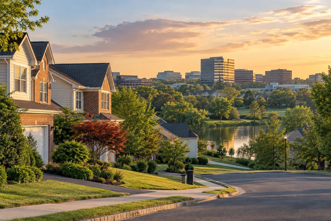 Edison, New Jersey cityscape