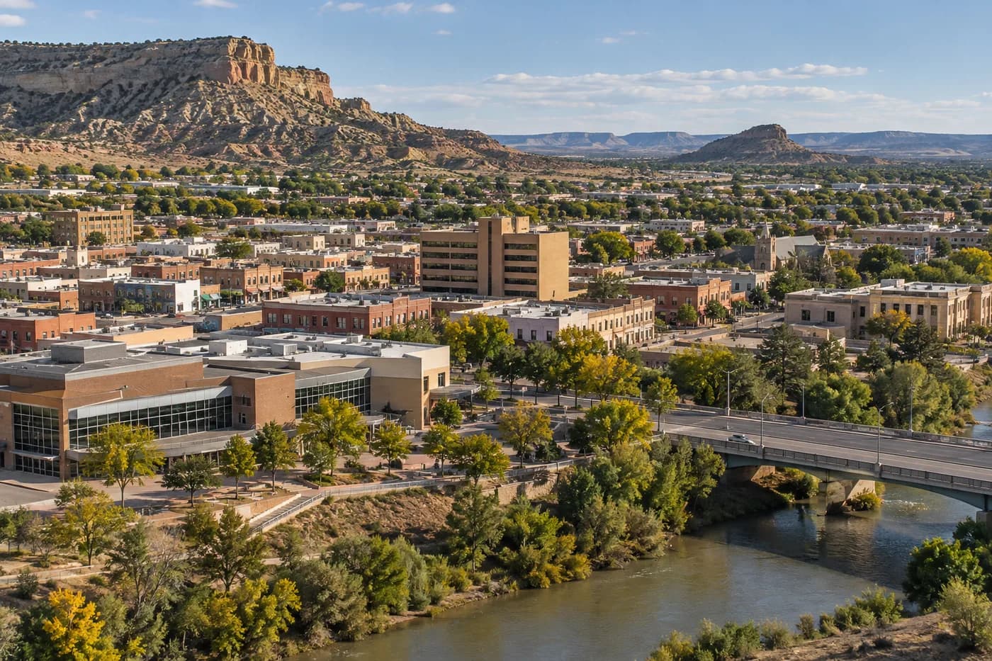 Farmington, New Mexico cityscape
