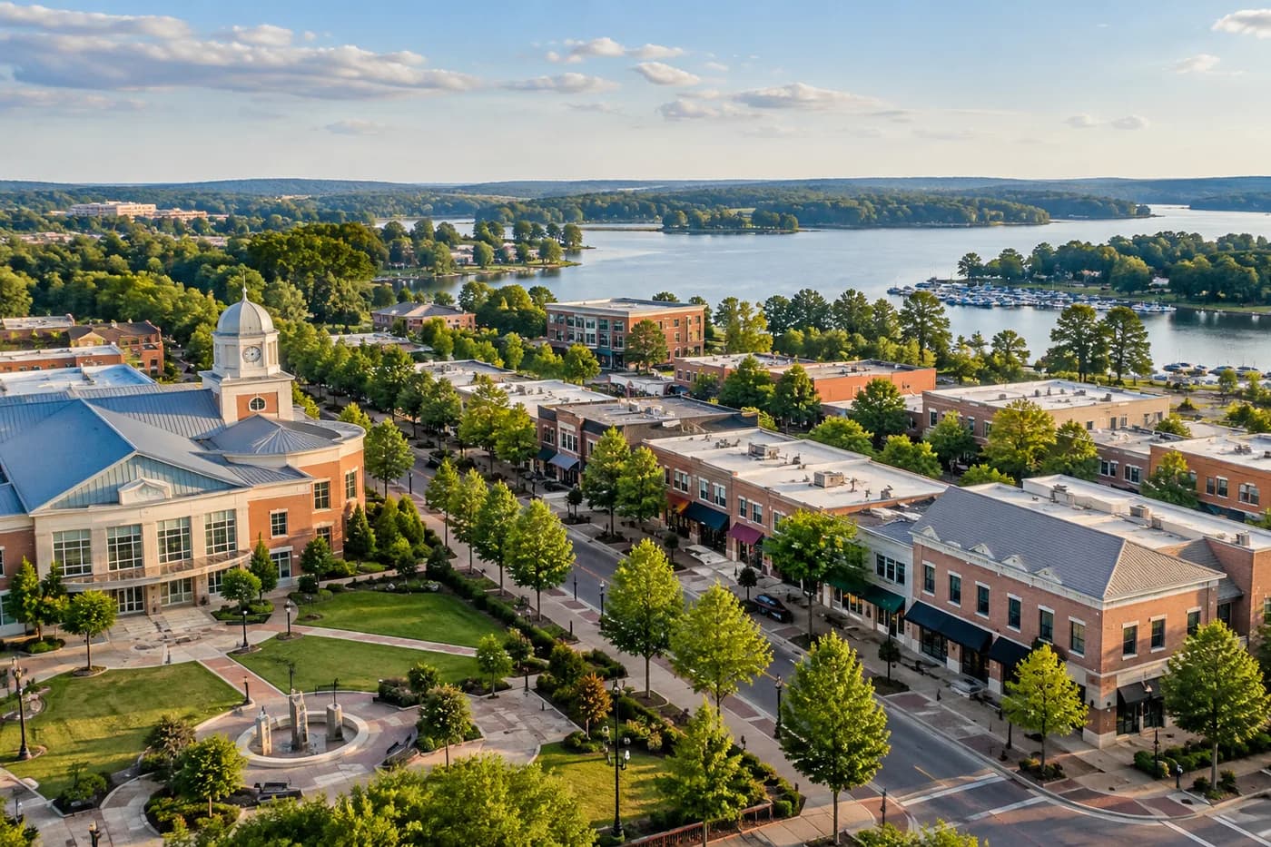 Huntersville, North Carolina cityscape
