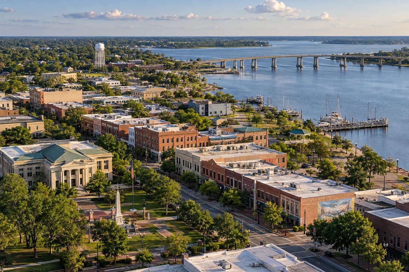 Jacksonville, North Carolina cityscape