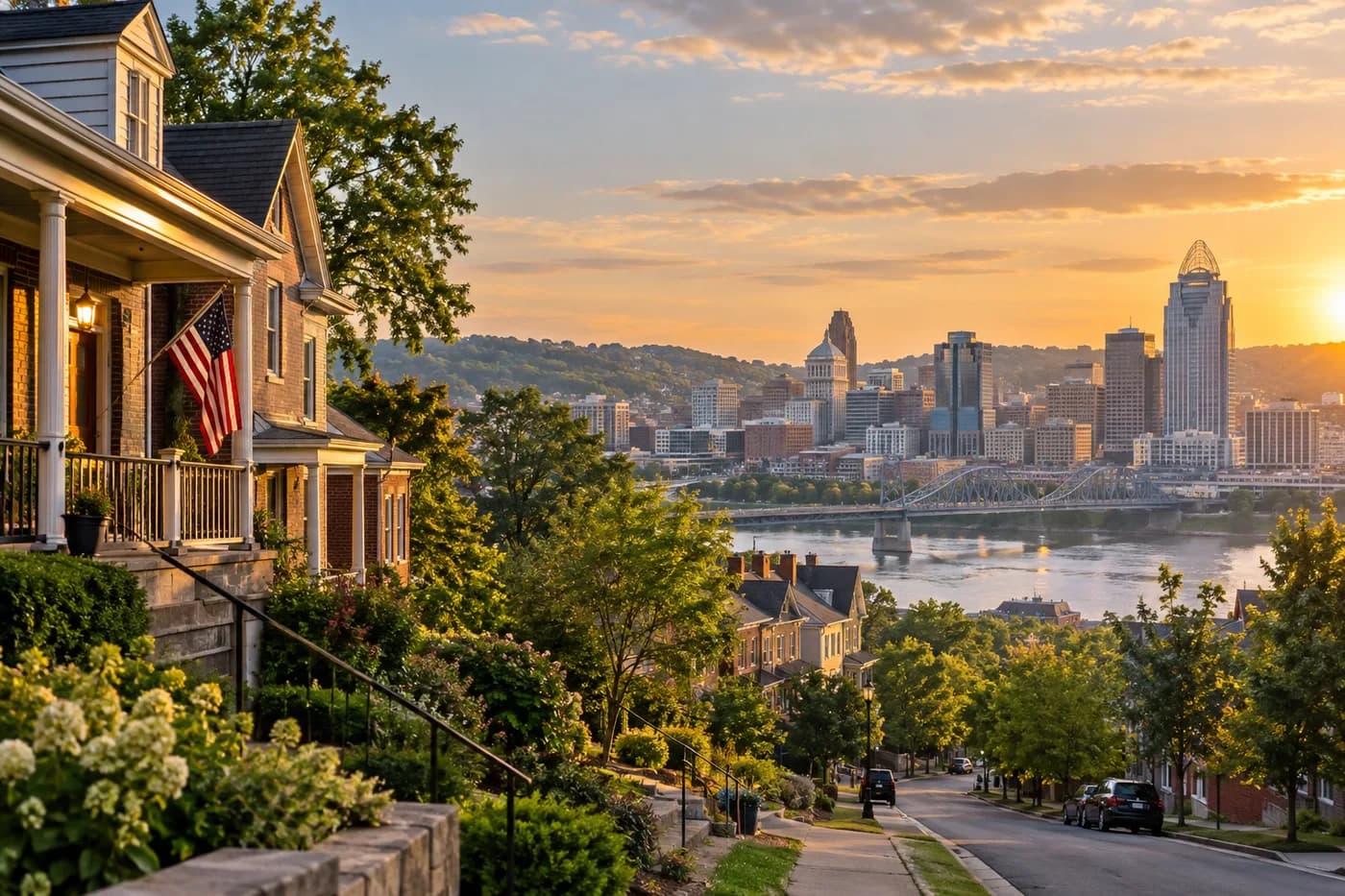 Cincinnati, Ohio cityscape
